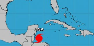 La tormenta Lisa se fortalece a huracán categoría 1 camino a Belice
