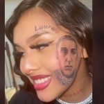 Se tatuó a su exnovio tras enterarse de que le fue infiel