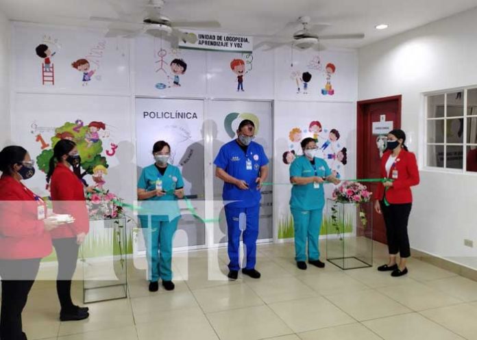 Foto: Inauguración de centro de logopedia, aprendizaje y voz en el Hospital Militar / TN8