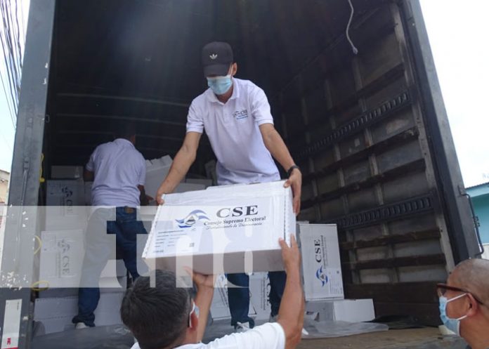 Material electoral ya llegó a Masaya