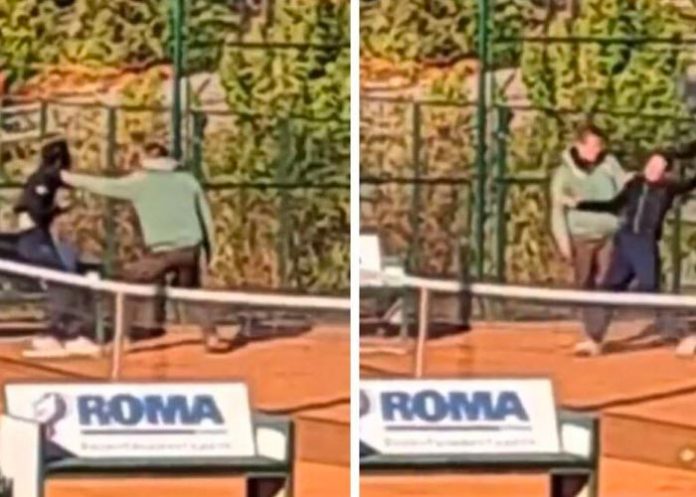 malo1 Papá propina golpiza a su hija en una práctica de tenis