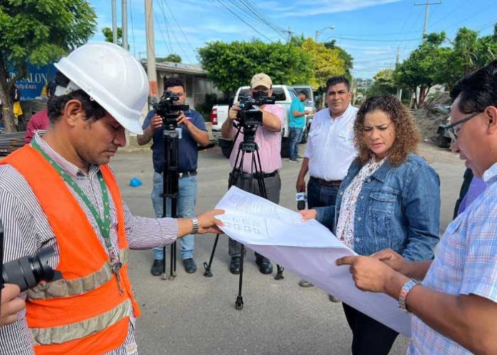 Foto: Construcción de talud en cauce del barrio Altagracia, Managua / TN8