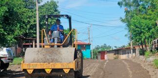 Familias de Anexo a Villa Libertad en Managua van a estrenar calles