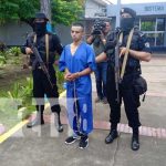 Foto: Criminal preso por homicidio de policías en Esquipulas, Matagalpa / TN8