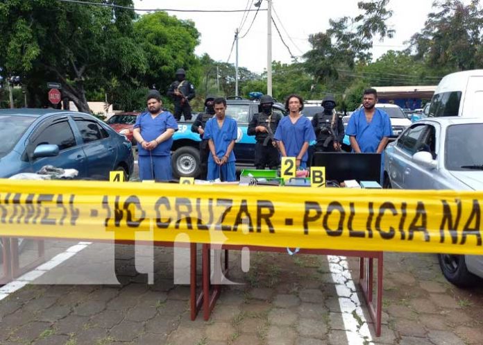 Foto: Autores de crimen en Mateare, Managua / TN8