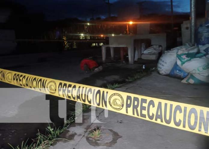 Crimen contra un joven en el barrio Guanuca, Matagalpa