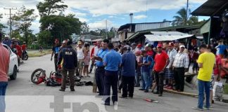 Foto: Accidente mortal en el mercado de Matiguás / TN8
