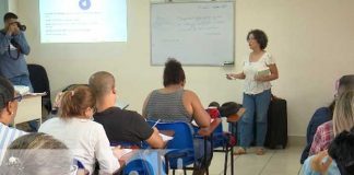 Taller de medicina natural en Nicaragua