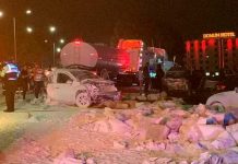 Falla mecánica en un tractor ocasionó un choque múltiple en Querétaro Falla mecánica en un tractor ocasionó un choque múltiple en Querétaro