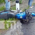Apenas 22 años y pierde la vida en accidente entre Ocotal y Totogalpa Trágico accidente de tránsito entre Ocotal y Totogalpa