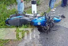 Apenas 22 años y pierde la vida en accidente entre Ocotal y Totogalpa Trágico accidente de tránsito entre Ocotal y Totogalpa