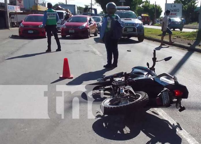 Accidente de tránsito en Villa Reconciliación, Managua