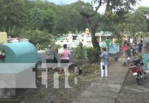 Cementerios de Ometepe son visitados por las familias Visita de las familias a los cementerios en Ometepe