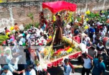 Tradicional Danza de los Zompopos en honor a San Diego de Alcalá, en Ometepe Tradicional Danza de los Zompopos en honor a San Diego de Alcalá, en Ometepe