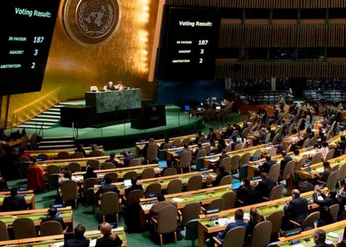 onu1 Comunidad Internacional ante la ONU exigen poner fin al bloqueo contra Cuba