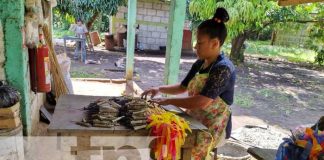 Artesanos de pólvora en Nicaragua