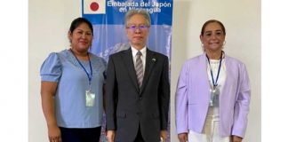 Embajador de Japón firmó contrato de donación con la Alcaldesa Municipal de Rosita