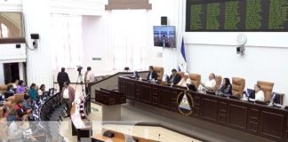 Foto: Sesión parlamentaria en Nicaragua / TN8