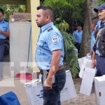 Traslado de material electoral en Nueva Segovia