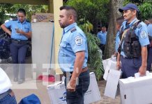 Traslado de material electoral en Nueva Segovia