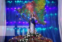 Familias y visitantes disfrutan de los Altares Marianos en Somoto Foto: Inauguración de altares en honor a la Virgen de Somoto / TN8