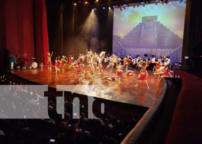 Gala artística de Nicaragua en el Teatro Nacional Rubén Darío