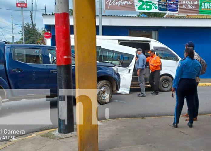 Policía de San Marcos, Carazo, presente en el lugar