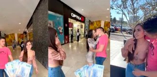 Joven dejó que su novio besara a otra por dinero