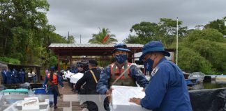 Trasladan material electoral a municipios del Caribe Sur de Nicaragua Traslado de material electoral a municipios del Caribe Sur