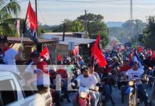 Triángulo Minero celebró a lo grande la victoria del FSLN Triunfo del FSLN en el Triángulo Minero