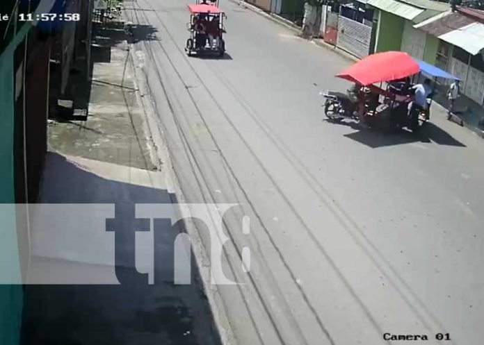 Foto: Choque entre caponeras en Managua / TN8