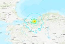 Al menos 22 heridos dejó un potente sismo de magnitud 6.0 en Turquía
