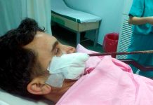 ¡Milagro en Turquía! Barra de acero le quedó a centímetros del cerebro