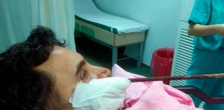 ¡Milagro en Turquía! Barra de acero le quedó a centímetros del cerebro