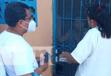 Brigadistas de Managua visitan el barrio 11 de Mayo para aplicar vacunas Foto: Vacunación contra el COVID-19 en Managua / TN8