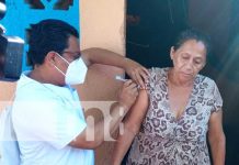 Ministerio de Salud informa sobre la situación del COVID-19 en Nicaragua Foto: Vacunación contra el COVID-19 en Managua / TN8