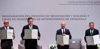 Gobierno de Venezuela retomó el proceso de diálogo con la oposición