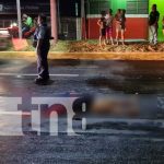 Mujer muere al ser embestida por una camioneta en Carretera Norte, Managua