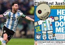 “Ayuda a ‘pinchar’ a Messi” El polémico título de un medio australiano