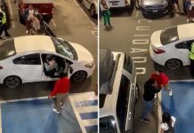 Mujer encuentra a su hombre con “las manos en la otra” (VIDEO) Mujer encuentra a su hombre con “las manos en la otra” (VIDEO)