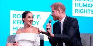 Harry y Meghan reciben el premio "Ripple of Hope 2022" en Nueva York