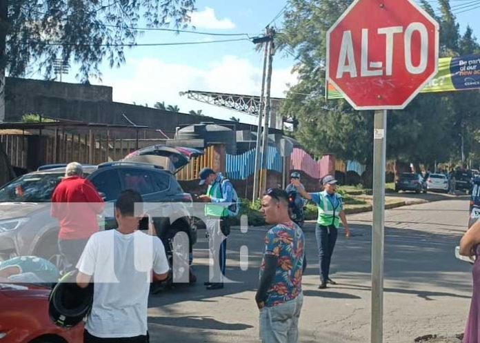 Motociclista gravemente lesionado en accidente ocurrido en Diriamba