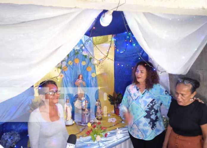 Alcaldía de Managua destaca fe y tradición en el concurso de altares a la virgen María