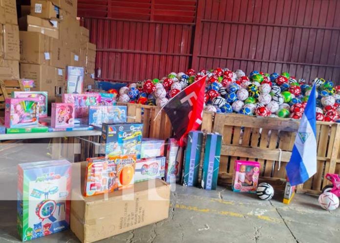 Emoción y alegría para los niños de Nicaragua