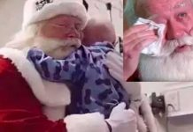 Conmovedor, niño con cáncer fallece en los brazos de Santa Claus
