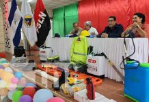 Equipan a brigadas de emergencias en Nueva Segovia Suroeste y Noroeste Brigadas equipadas para atender emergencias en Nueva Segovia