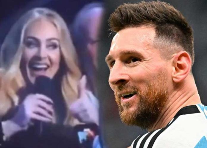Luego de eliminar Argentina a Holanda, Adele dedicó palabras a Messi