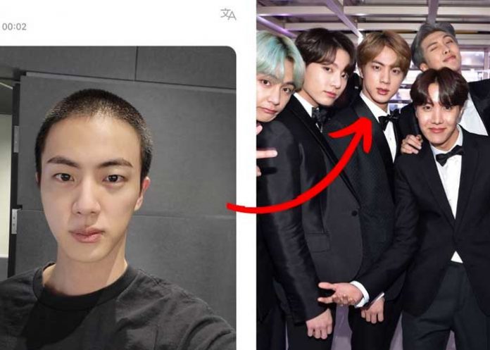 Esta es la razón por la que Jin de BTS se mostró rapado