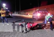 Motociclista se lleva el susto de su vida en accidente de tránsito en Somoto Motociclista se lleva el susto de su vida en accidente de tránsito en Somoto