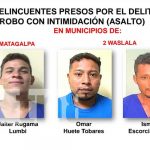 Nueve delincuentes capturados por la policía en Matagalpa Nueve delincuentes capturados por la policía en Matagalpa
